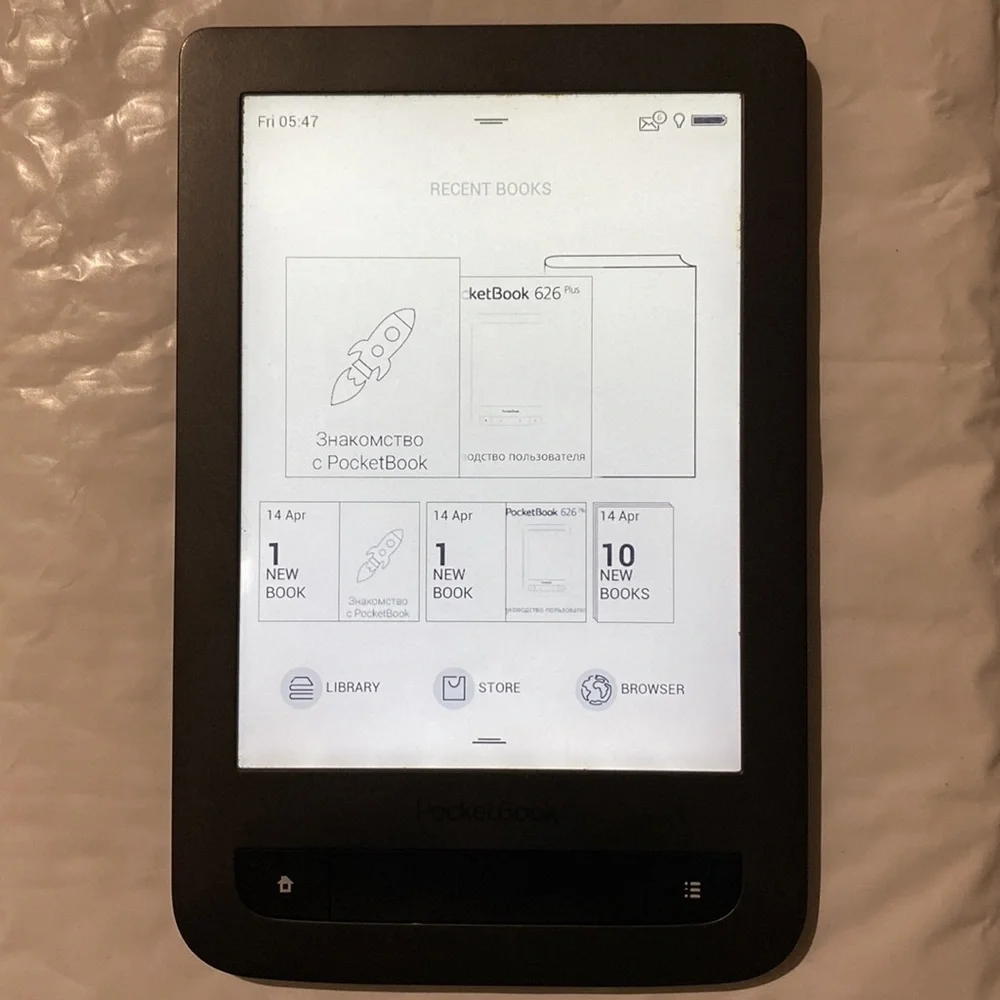 PocketBook Touch Lux 626 Plus eReader w/Micro SD Card slot eBook Reader